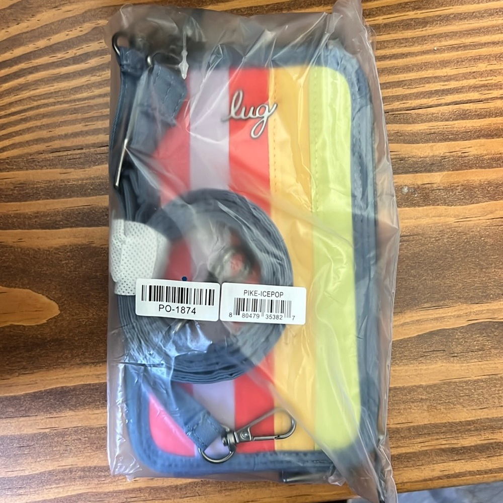 Lug Pike RFID Crossbody Bag in Icepop - New With Tags!